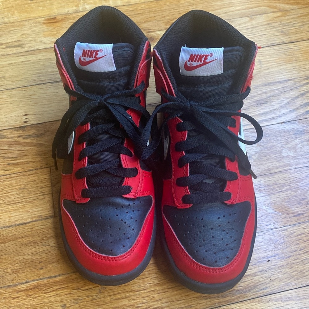 Jordan 1’s high worn twice